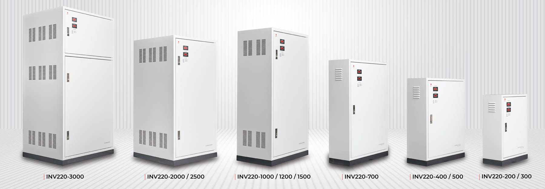 ตู้ควบคุมสำหรับระบบไฟฉุกเฉิน รุ่น INV 220V Series